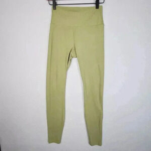 All in Motion Women's Size XS High Rise Rib Seamless Legging Sage Green Yoga Run